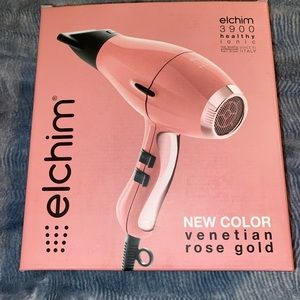 New! Elchim rose gold hair dryer